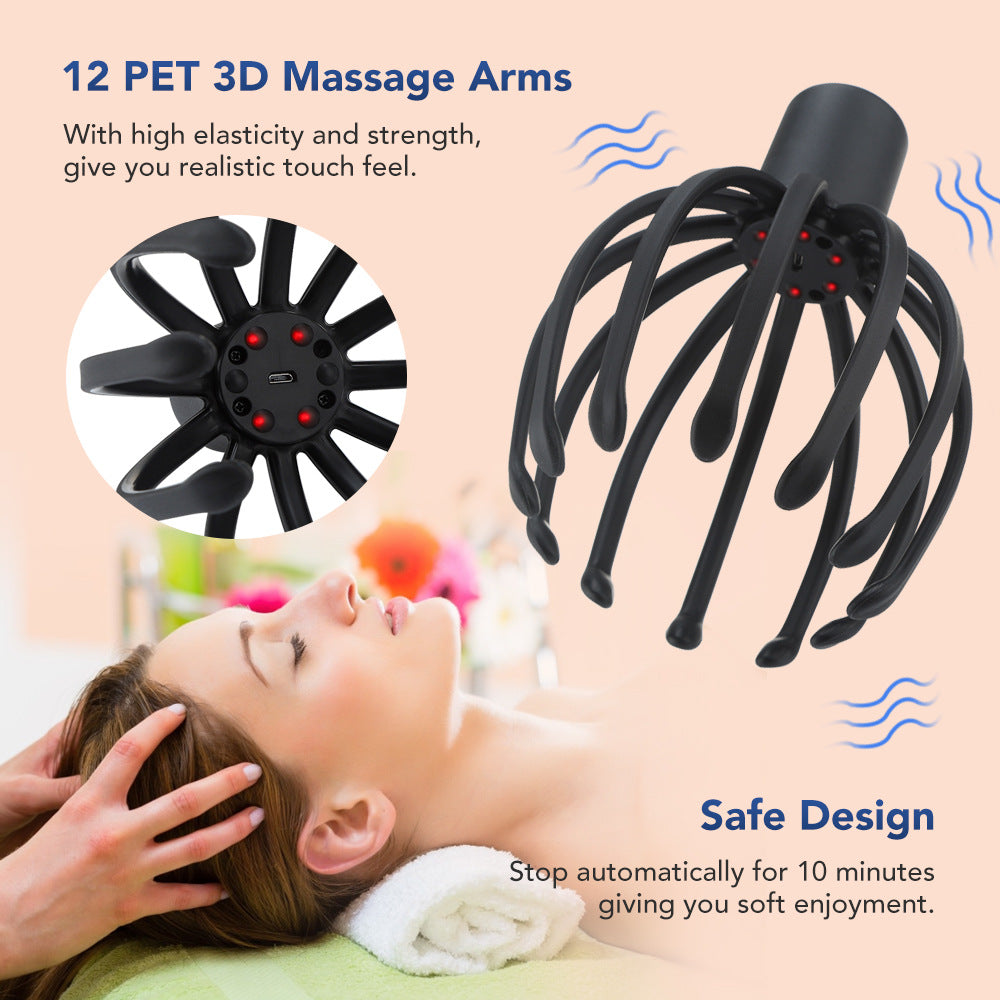 Octopus Electric Head Massage Tingler - Good Anot